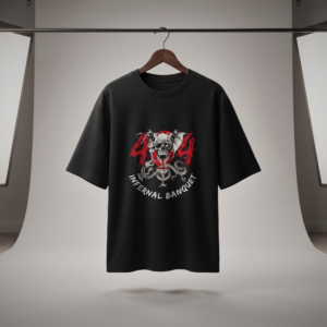 404 Infernal Banquet Unisex Oversized T-Shirt