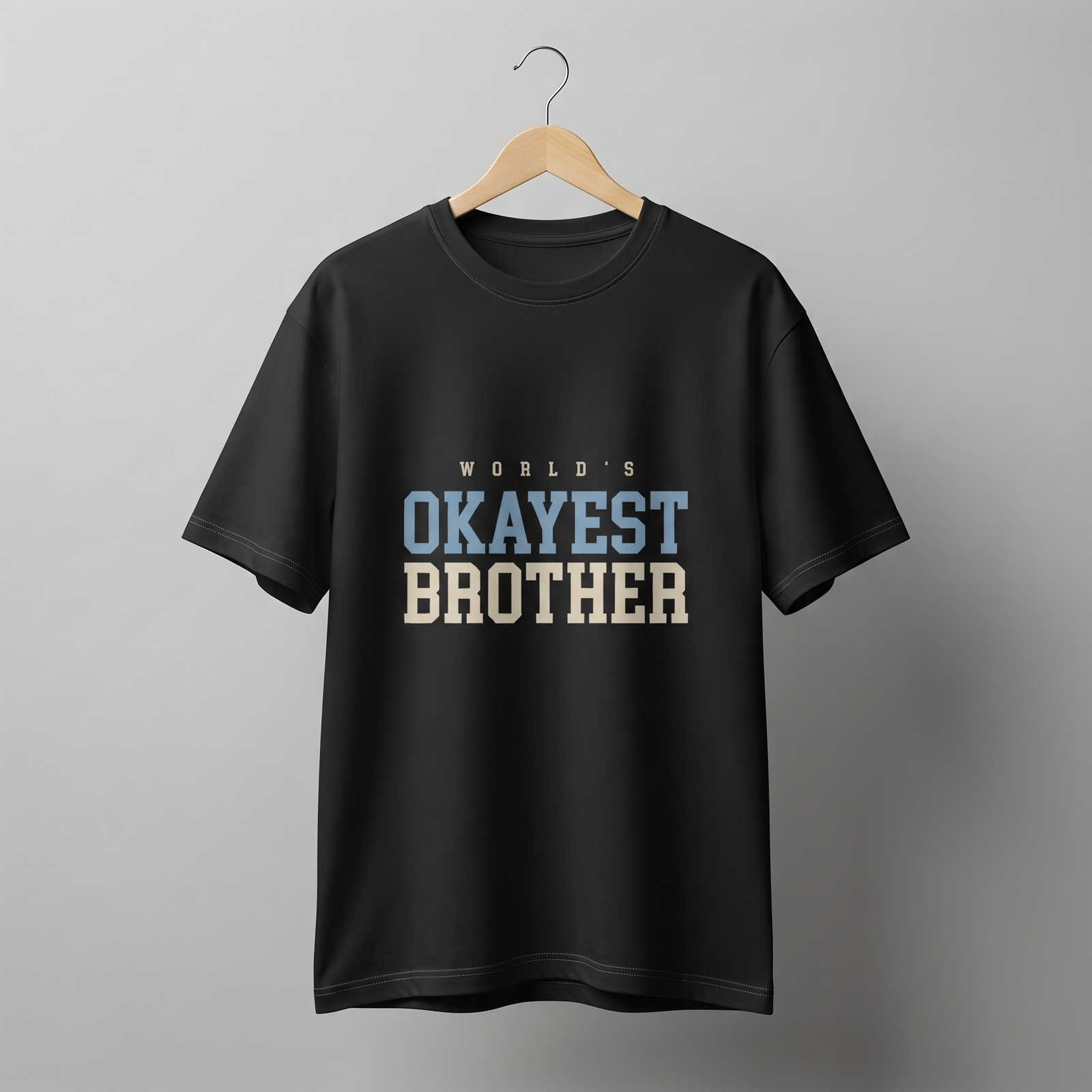 World's Okayest Brother Oversized T-Shirt