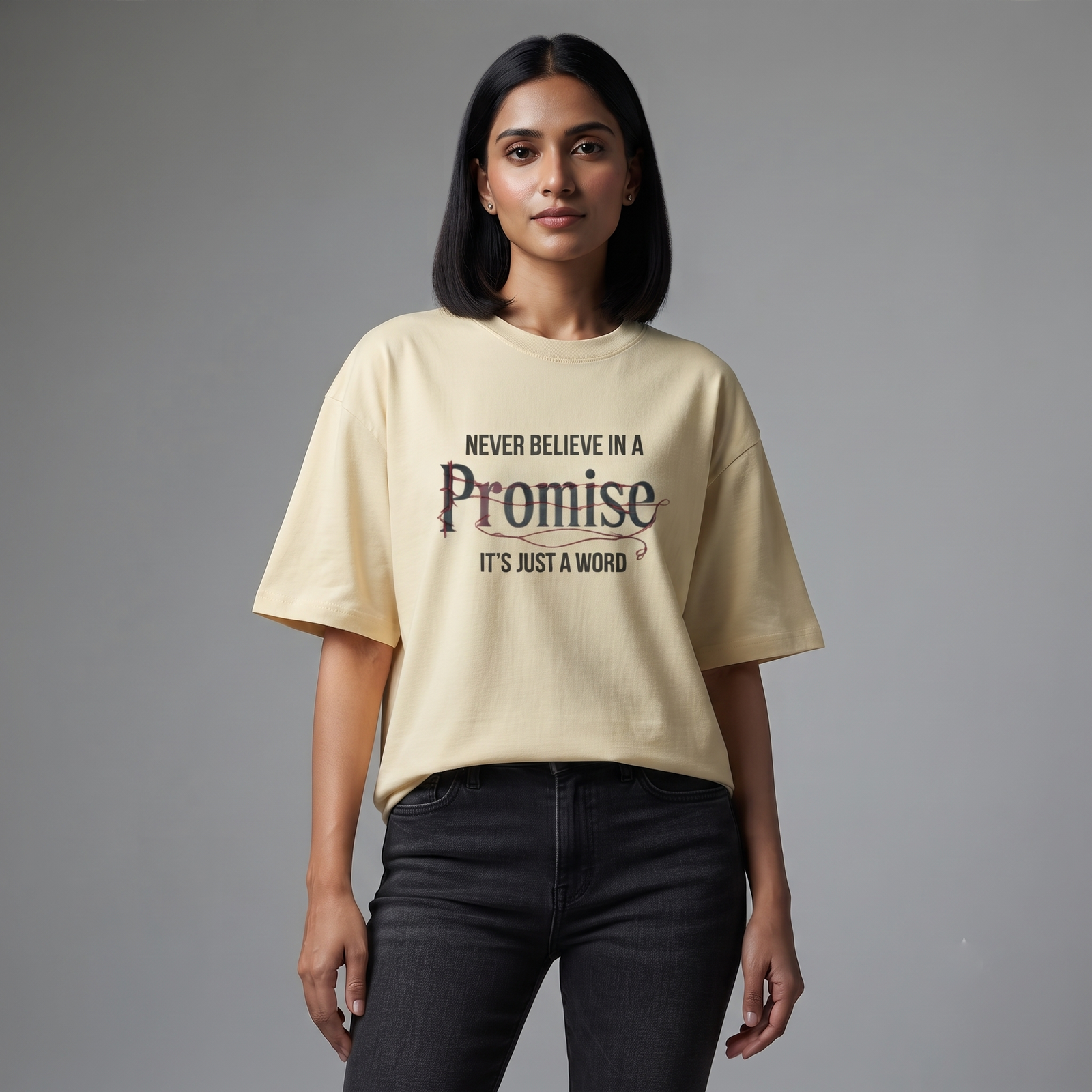Attitude Quote T-Shirt, Savage Quote T-Shirt, Relatable Graphic T-Shirt, Statement Oversized Tee, Unisex Oversized T-Shirt