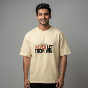 Never Let Them Win Oversized T-Shirt